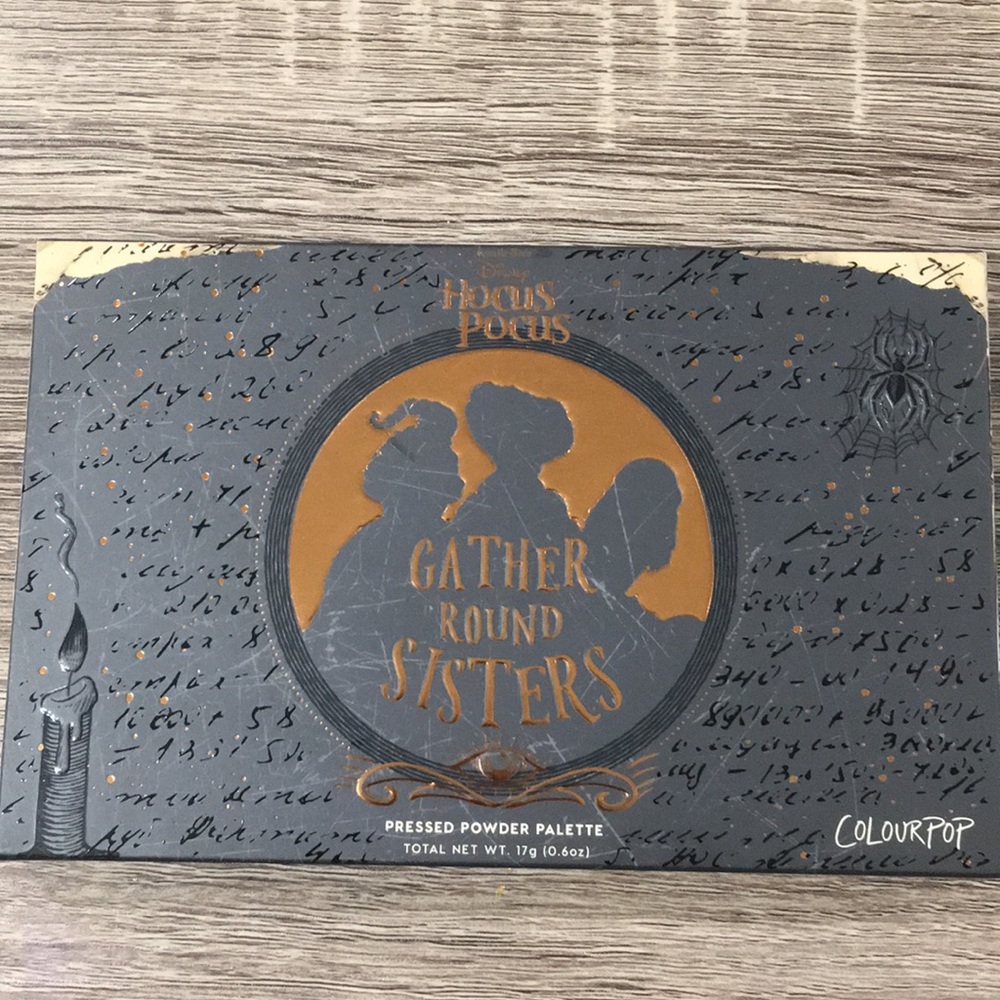 hocus pocus palette by colourpop